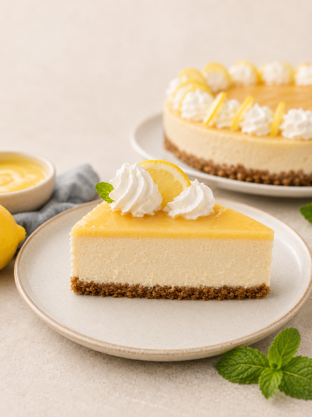 Limonlu Cheesecake